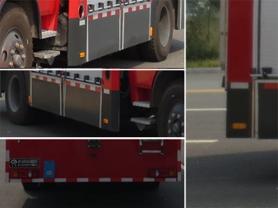 东风天锦水罐消防车