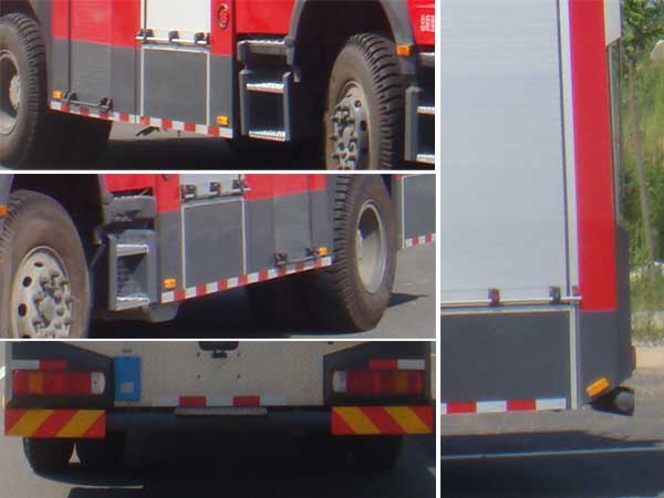 重汽泡沫消防车