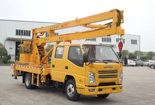 江铃江特牌JMT5060JGKXSG26型高空作业车